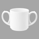 Kaffeebecher Porzellan zylindrische Form mit Stapelrand...