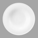 Porzellan Teller tief für Pasta in weiß mit einer großen Standfläche ausgestattet für eine hohe Kippsicherheit