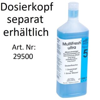 MultiFresh Ultra Allzweckreiniger, 1 Liter Flasche ohne Dosierkopf