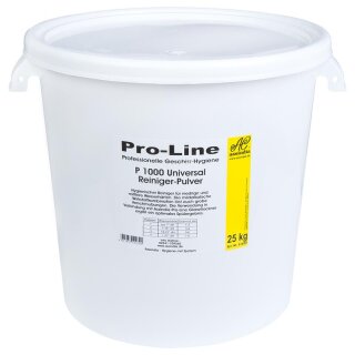 Pro-Line Geschirr-Reiniger P1000 Universal Pulver, 25kg Eimer
