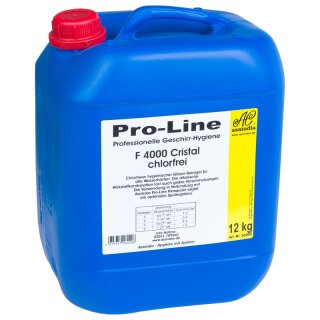 Pro-Line Geschirr-Reiniger F4000 Cristal flüssig, 12kg Kanister
