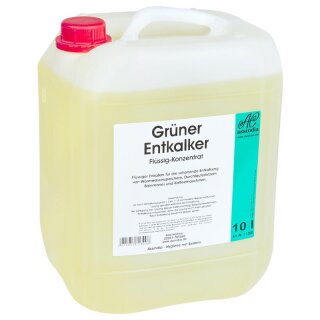 Grüner Entkalker Konzentrat, 10 Liter Kanister