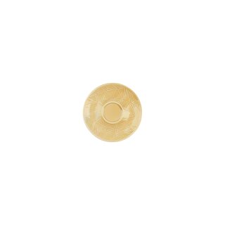 Eschenbach Porzellan, Kaleido Espresso-Untertasse 11 cm, Dekor 81002 sahara gold