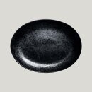 RAK Porzellan, Karbon Platte oval, 32 x 23 cm