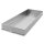 Schnittkuchenblech aus Aluminium 2 tlg. 580 x 200 x 50 mm, Boden und Backrahmen
