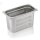 Gastronorm Behälter 1/3 mit einem perforierten Boden, aus Edelstahl mit einer Tiefe von 200 mm und einem Fassungsvermögen von 7 Liter