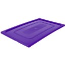 GN-Deckel 1/1, violett zu GN-Behälter 1/1 aus PP