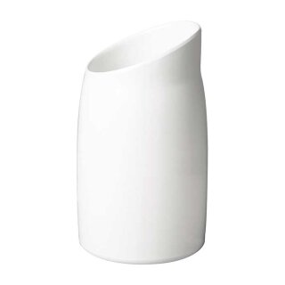 Dressingtopf CASUAL aus Melamin - weiß - Höhe 21,5 cm - 1,0 liter