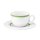 Community Pinselband grün, Obere zur Kaffeetasse, Inhalt: 22 cl Tulpenform