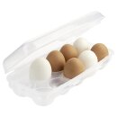 Eierbox mit Deckel für 10 Eier Größe M,...