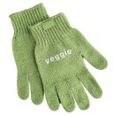 Gemüseputzhandschuh, grün für Gemüse VEGGIE