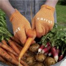 Gemüseputzhandschuh, orange für Karotten CARROT