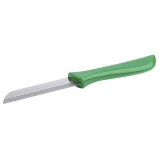 Küchenmesser mit grünem Griff - Klingenlänge 7 cm
