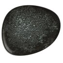 Bonna Porzellan, Cosmos Black Vago Teller flach, 24 x19,8 cm