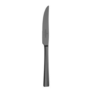 Monterey Steakmesser massiv 6160 PVD black; Länge: 22,1 cm