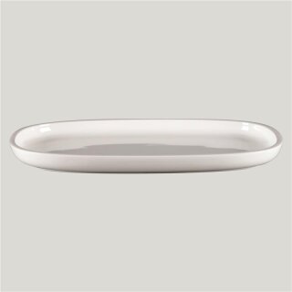 Rakstone Ease Platte oval white, L: 30,2 cm, B: 20 cm, H: 2,5 cm