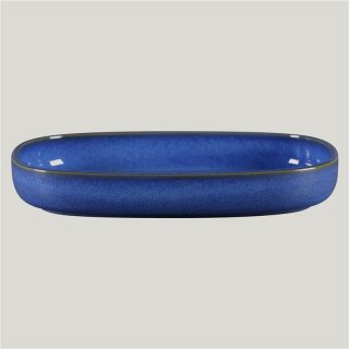 Rakstone Ease Platte oval tief cobalt, L: 30 cm, B: 20,4 cm, H: 4,5 cm, Inhalt: 150 cl
