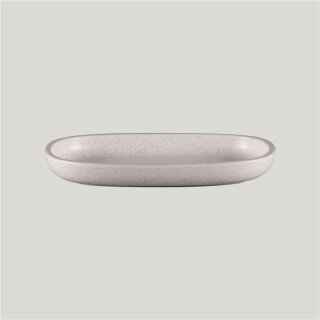 Rakstone Ease Platte oval tief clay, L: 23 cm, B: 15 cm, H: 3,1 cm