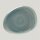 Rakstone Spot Teller flach organisch saphire, L: 27,9 cm, B: 22,4 cm, H: 2,1 cm
