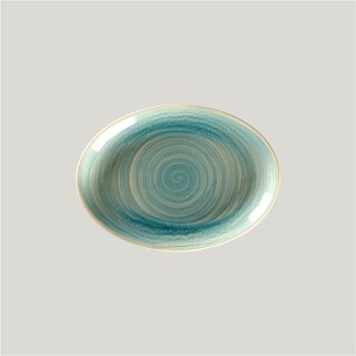 Rakstone Spot Platte oval saphire, L: 21 cm, B: 15 cm, H: 2,5 cm