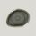 Rakstone Spot Teller flach organisch peridot, L: 21,9 cm, B: 16,5 cm, H: 1,8 cm