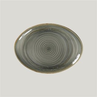 Rakstone Spot Platte oval peridot, L: 26 cm, B: 19 cm, H: 3 cm