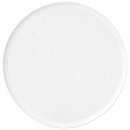 Nori Platte rund weiß Bisquit (matt) 37,5 cm Vollrelief