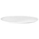 Nori Platte rund weiß Bisquit (matt) 37,5 cm Vollrelief