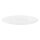 Nori Teller flach weiß 33 cm Vollrelief