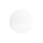 Nori Teller flach weiß 16,5 cm Vollrelief
