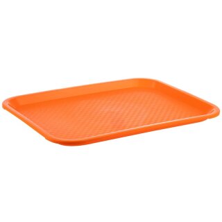 Fast Food-Tablett orange, 35 x 27 cm