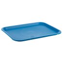 Fast Food-Tablett blau, 35 x 27 cm