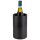 Flaschenkühler LEVANTE, Ø 12 cm (innen 10 cm), H: 20 cm, Edelstahl, Farbe: schwarz