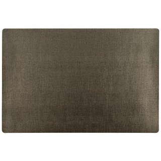 Tischset, 45 x 30 cm, Kunststoff (EVA), Farbe: silber / schwarz