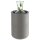 Flaschenkühler ELEMENT geriffelt aus Beton in grau, außen Ø 13 cm, innen Ø 10 cm, H: 19,5 cm