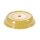 Tellerglocke aus PP goldgelb für Teller bis Ø 22 cm