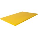 Schneidbrett Kunststoff HACCP gelb 45 x 30 x 1,2 cm