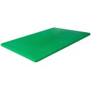 Schneidbrett Kunststoff HACCP grün 45 x 30 x 1,2 cm