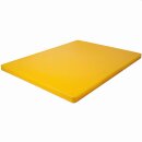 Schneidbrett Kunststoff HACCP gelb 61 x 46 x 2,5 cm